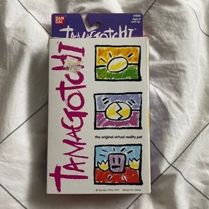 Original 1997 Bandai Tamagotchi Clear Pink New